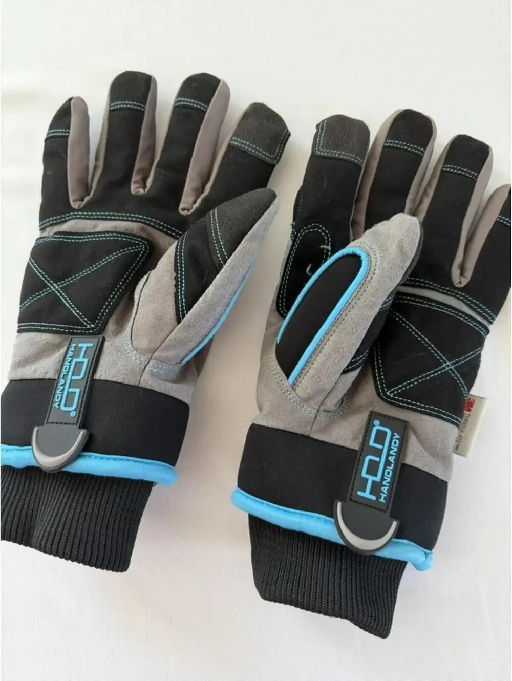 Handlandy Unisex Winter Works Work Gloves Waterproof/Insulated Size Large